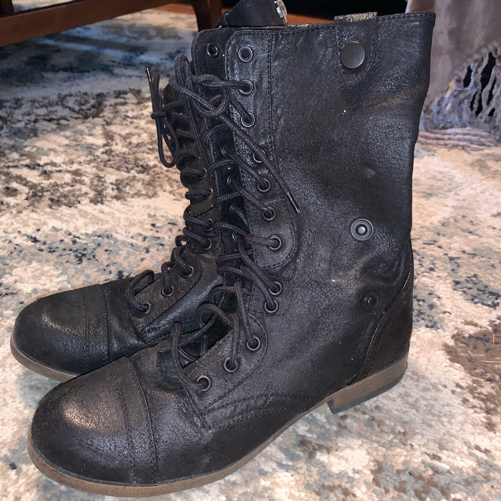 Black boots